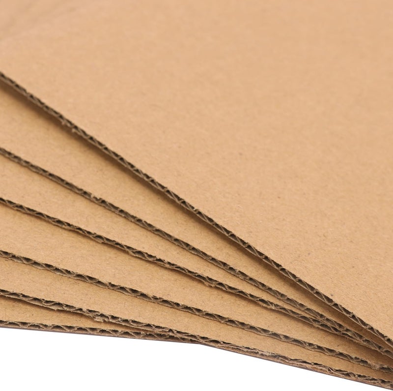 IHDYPPEW 300 عبوة 5" × 7" أوراق كرتون مضلع، وسادات كرتونية مسطحة بسمك 2 مم، إدخالات تعبئة مرنة للشحن، البريد، والحرف اليدوية، بواسطة - Image 3